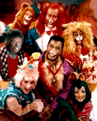 the Zoobilee Zoo cast in costume